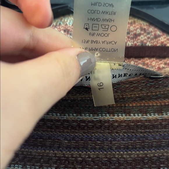 Peruvian Connection Open Front Sweater - Picture 5 of 7